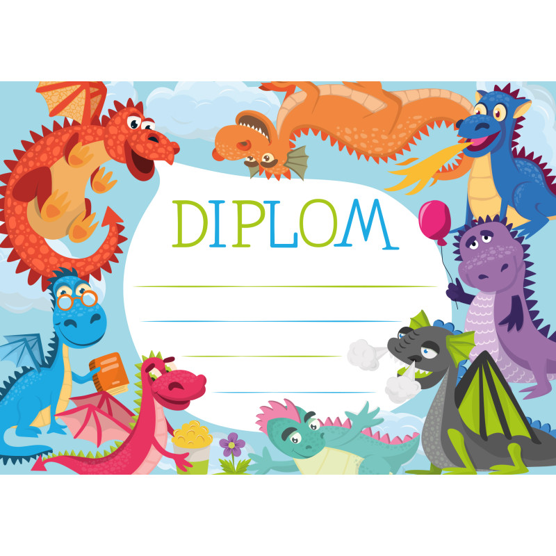 16009-large_default Diplom A5 - Draci