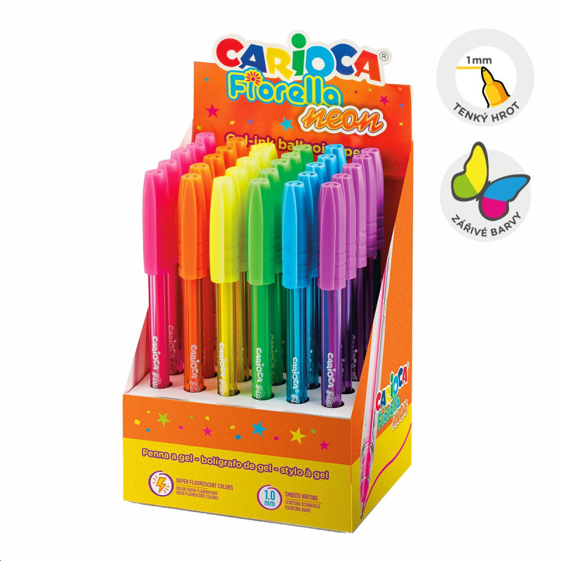 16812-large_default Kuličkové pero Carioca Fiorella - mix neon