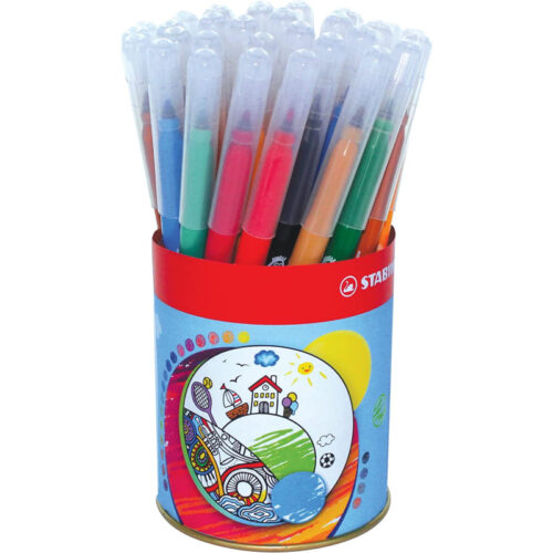 16850-large_default Popisovač STABILO Trio A-Z plechová dóza - 36 ks