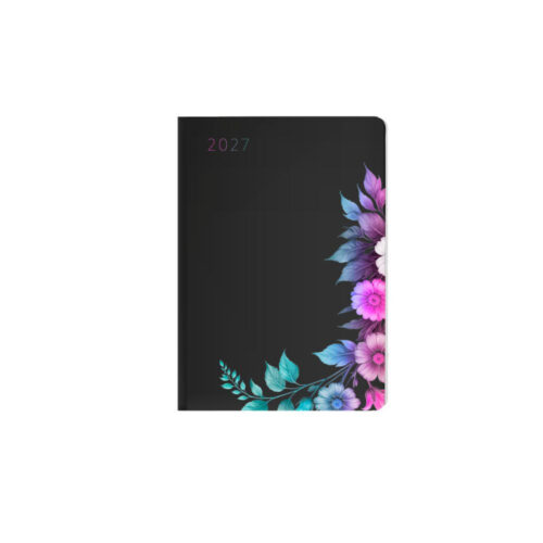 Diář Floral - A5 / denní