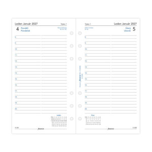 17107-large_default Náhradní vložka do diářů Filofax - kalendář osobní / denní