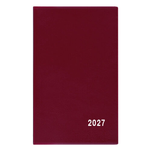 17152-large_default Diář kapesní PVC - čtrnáctidenní / bordó