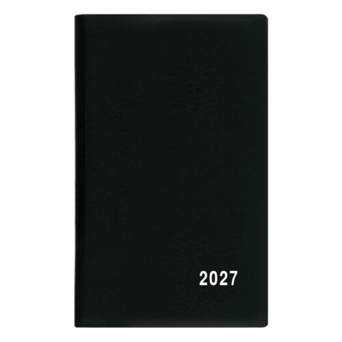 17154-large_default Diář kapesní PVC - čtrnáctidenní / černá