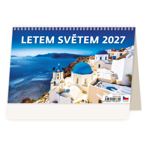 17625-large_default Kalendář stolní - Letem světem / S28