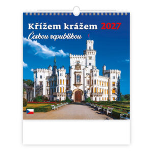 1767-large_default Kalendář nástěnný - Křížem krážem ČR / N173