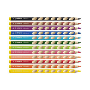 18102-large_default Pastelky STABILO® EASYcolors trojhranné / 12 barev / pro leváky