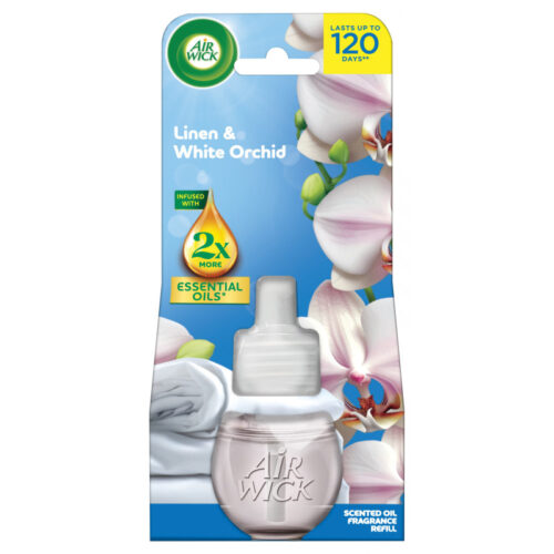18177-large_default Air Wick náhradní náplň - prádlo a bílá orchidej / 19 ml