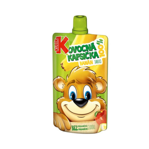 18248-large_default Kubík 100% ovocná kapsička - jablko a banán / 100 g