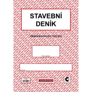 2038-large_default Stavební deník Baloušek A4 / 15 listů + 3x20 listů / PT255