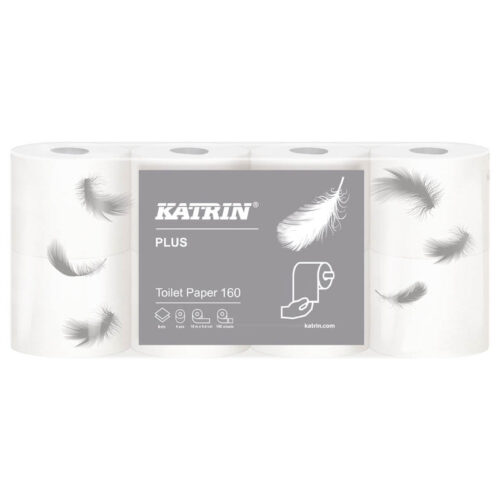 Papír toaletní Katrin Plus 2-vrstvý / 8 ks
