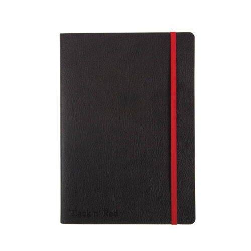 2343-large_default Zápisník Oxford Black n'Red mix - A5 / linka / 72 linka