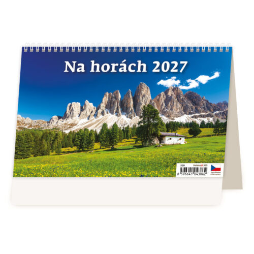2562-large_default Kalendář stolní čtrnáctidení - Na horách / S29
