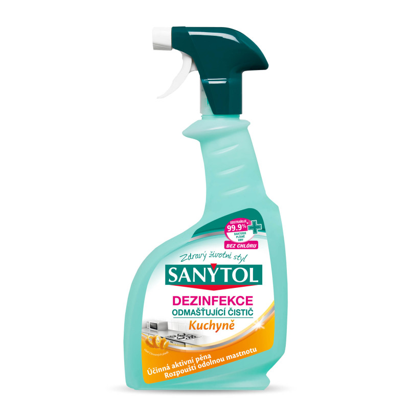 Sanytol čistič kuchyně - 500 ml s rozprašovačem
