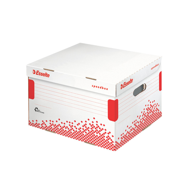 Archivní kontejner Speedbox - bílá / na boxy "L" / 623913