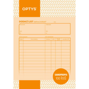 2840-large_default Optys 1077 dodací list 100 listů NCR A5