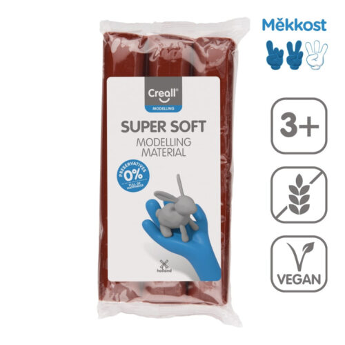 3083-large_default Modelovací hmota Creall Super soft - 500 g / hnědá