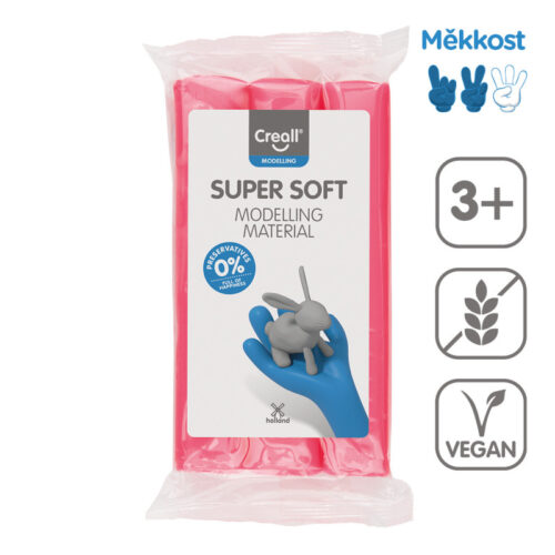 3084-large_default Modelovací hmota Creall Super soft - 500 g / růžová