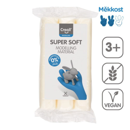3085-large_default Modelovací hmota Creall Super soft - 500 g / bílá