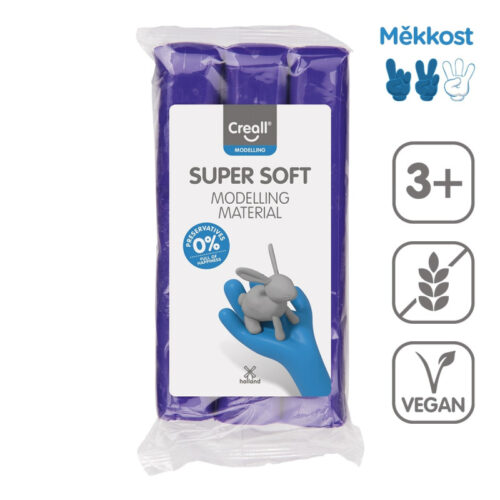 3087-large_default Modelovací hmota Creall Super soft - 500 g / fialová