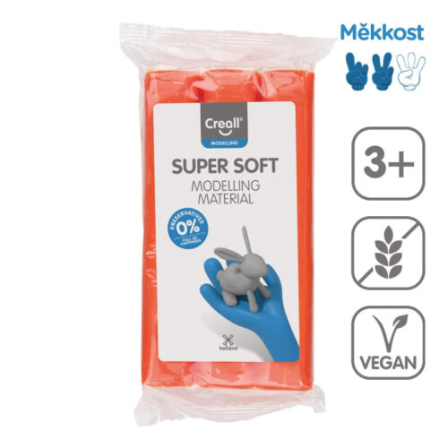 3089-large_default Modelovací hmota Creall Super soft - 500 g / oranžová