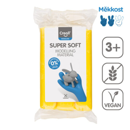 3091-large_default Modelovací hmota Creall Super soft - 500 g / žlutá