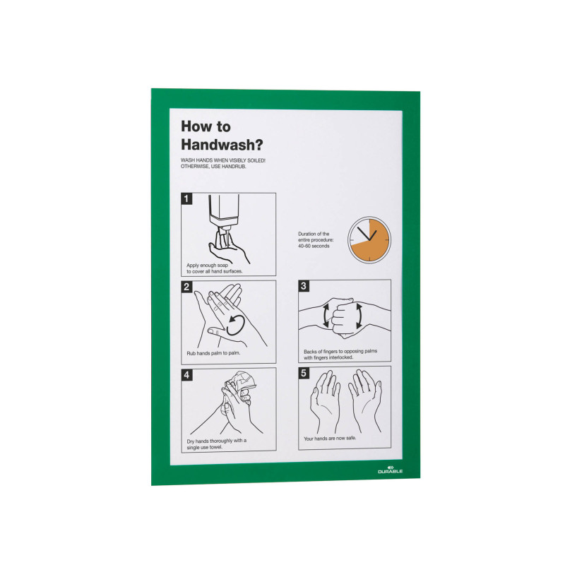 3205-large_default Rámeček samolepicí DURAFRAME® - A4 / zelená / 2 ks
