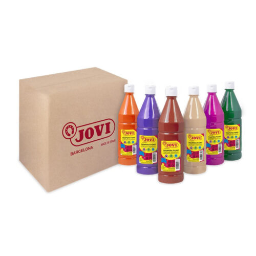 Tekuté temperové barvy JOVI PREMIUM - 6 x 1000 ml