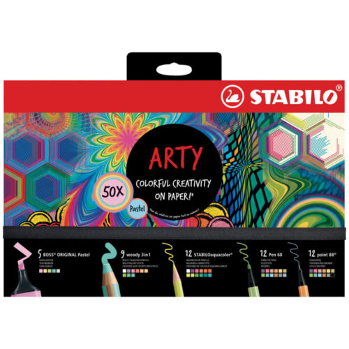 379-large_default Kreativní sada Pastel STABILO® ARTY - 50 ks
