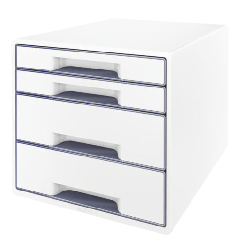 3959-large_default Zásuvkový box Leitz WOW - 2+2 zásuvky / šedá