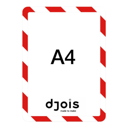 4110-large_default Kapsy Magneto bezpečnostní - A4 / červeno-bílá / 2 ks / magnetické