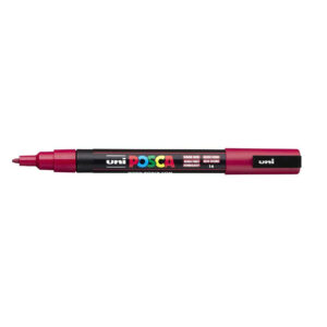 Posca popisovač / 0,9–1,3 mm - tm. červená