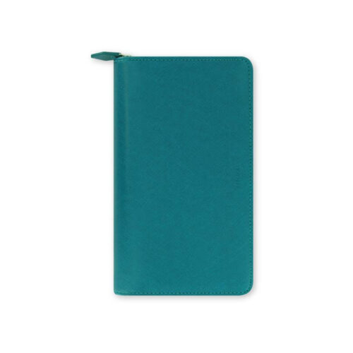 Diář Filofax Saffiano ZIP Compact - osobní / aquamarín