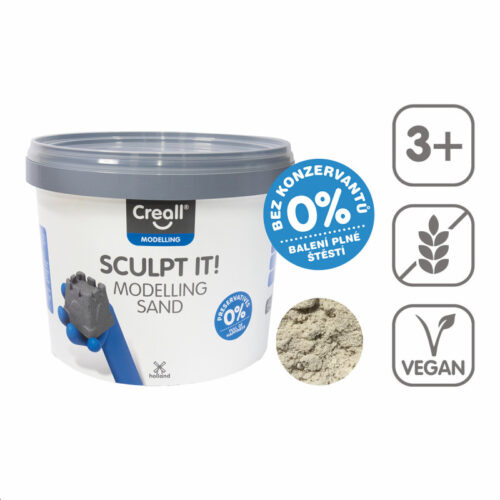 51-large_default Modelovací písek Creall Sculpt it! - 3,5 kg / přírodní