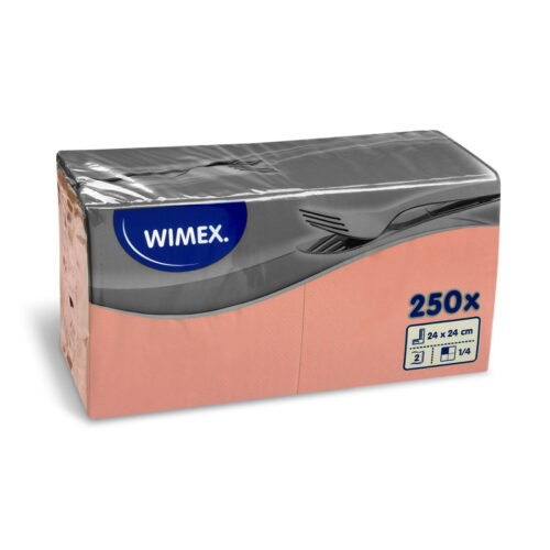 5111-large_default Wimex papírové ubrousky koktejlové apricot 2-vrstvé 24 cm x 24 cm 250ks