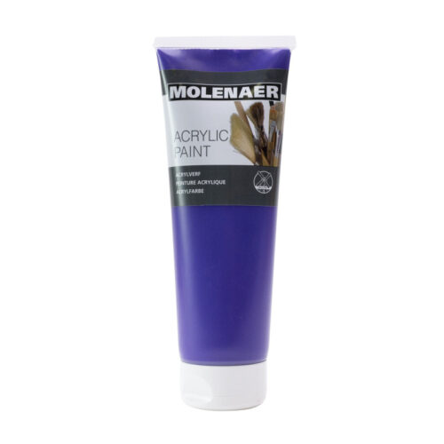 Akrylová barva Molenaer - 250 ml / fialová