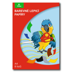 5823-large_default Barevné papíry A4 - lepicí 8 listů