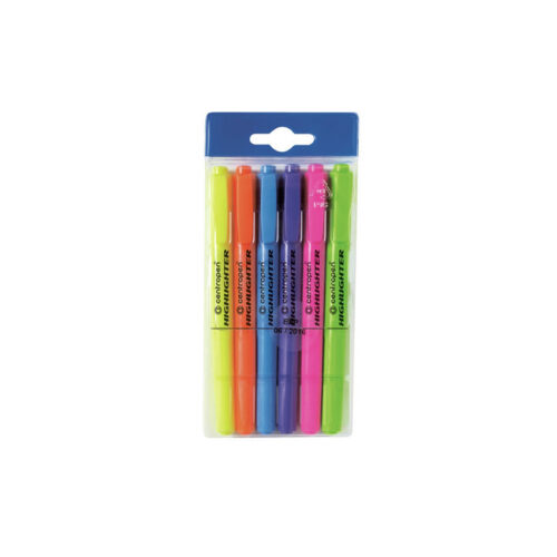 6112-large_default Zvýrazňovač Centropen HIGHLIGHTER 8722 / sada 6 ks