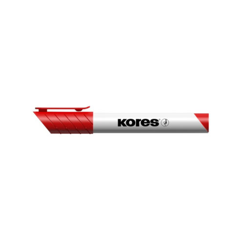 6396-large_default Popisovač Kores K-Marker Whiteboard - červená / kulatý hrot
