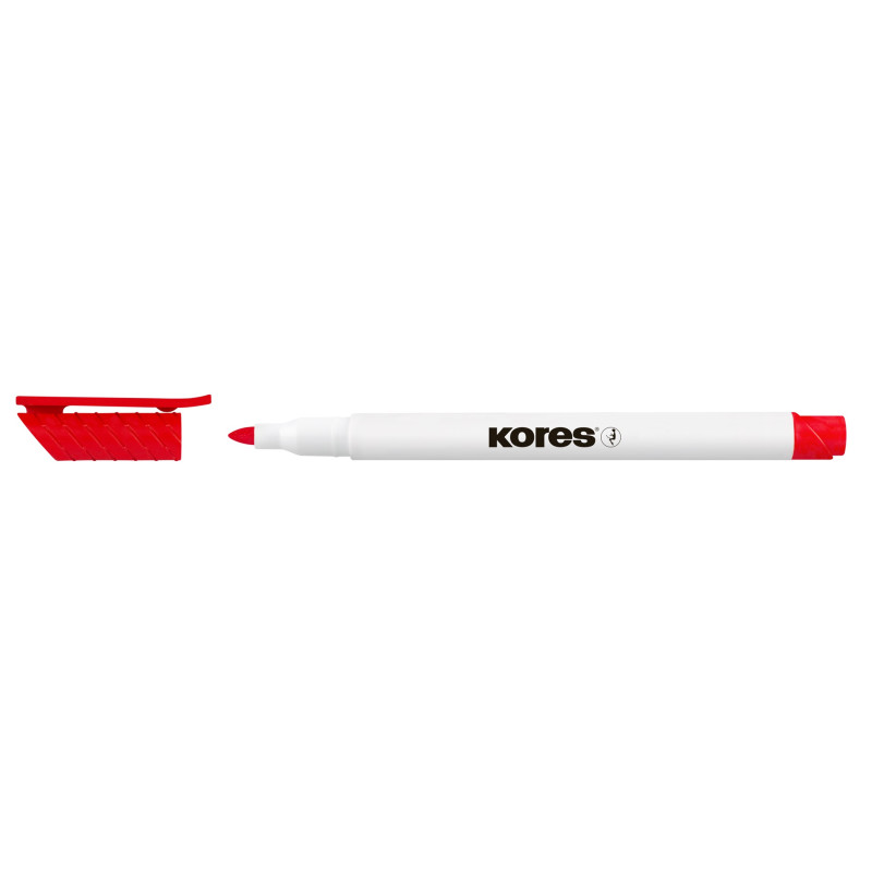 6799-large_default Popisovač Kores K-Marker Whiteboard - sada 4 ks / kulatý tenký hrot