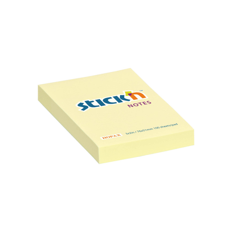 7108-large_default Samolepicí bločky Stick´n by Hopax žluté - 76 x 51 mm / 100 lístků