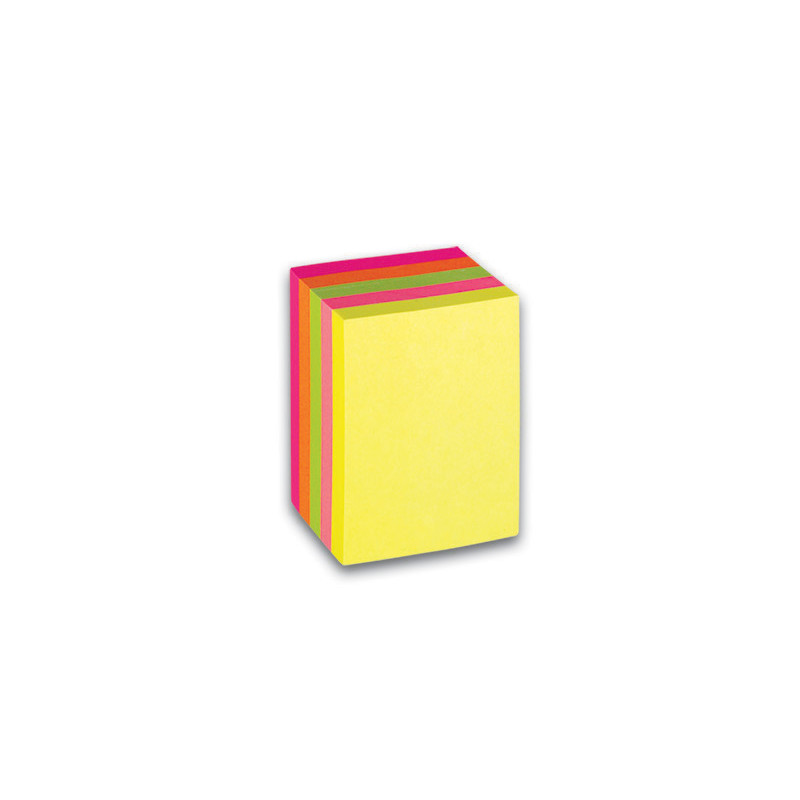 Samolepicí bločky Concorde kostky neonové - 51mm x 38 mm / 300 lístků