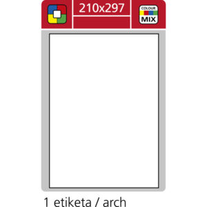 7740-large_default Print etikety A4 pro laserový a inkoustový tisk / 30 archů - 210 x 297 mm (1 etiketa / arch)