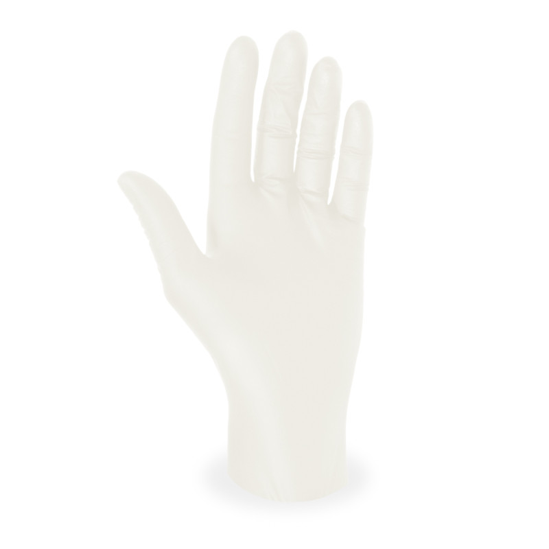 Ochranné rukavice latexové - nepudrované / velikost M / 100 ks
