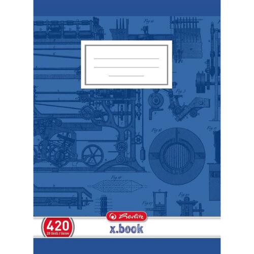 7962-large_default Sešit školní Herlitz Premium 420 - A4 / čistý / 20 listů