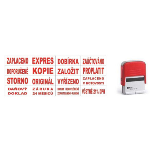 8270-large_default Colop razítko Printer 20/L s textem DOŠLO DNE