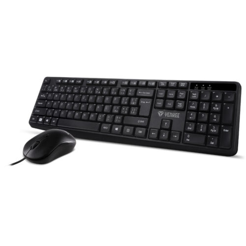 829-large_default Klávesnice + myš Yenkee YKM 1007 - černá / USB kabel