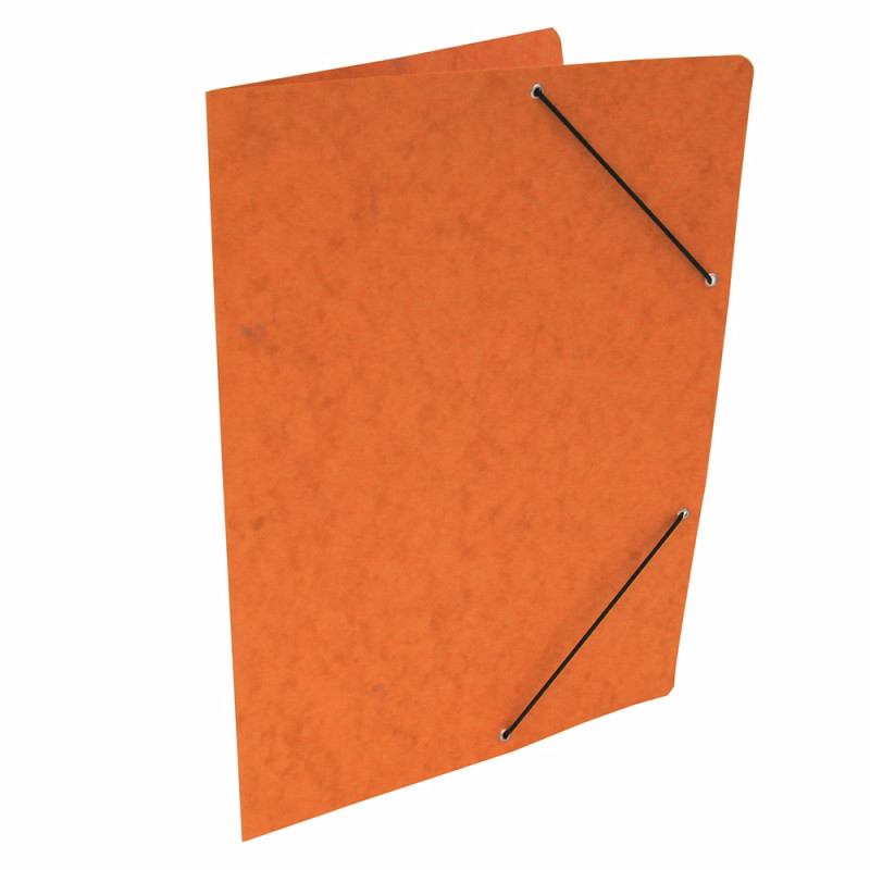 8384-large_default Odkládací mapy prešpánové s gumou bez chlopní - oranžová