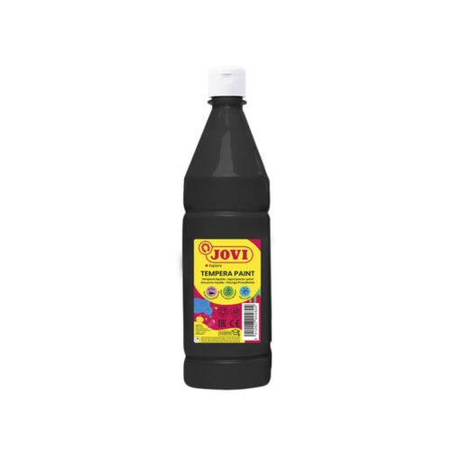 8441-large_default Tekuté temperové barvy JOVI PREMIUM v lahvi - 1000 ml / černá
