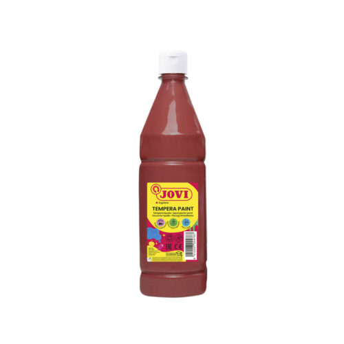 8444-large_default Tekuté temperové barvy JOVI PREMIUM v lahvi - 1000 ml / hnědá