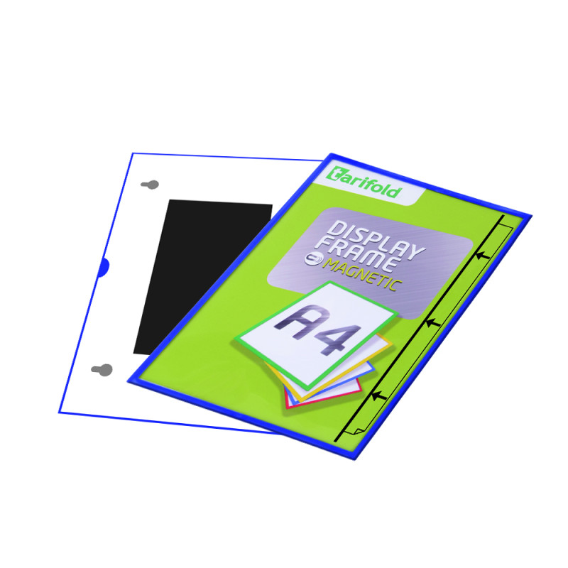Kapsy magnetické Display Frame - A4 / bílá